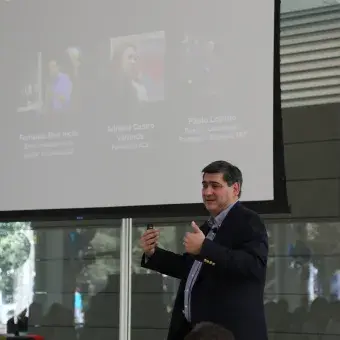 Plática Rector David Garza 