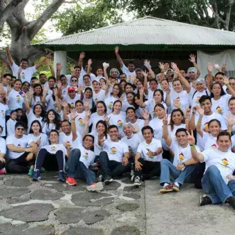 El equipo de voluntarios del 2017