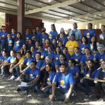 El equipo de voluntarios del 2016