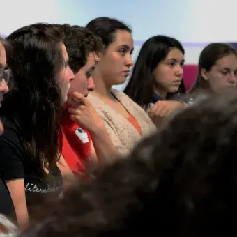 Alumnos de PrepaTec Querétaro durante el World Cafe10