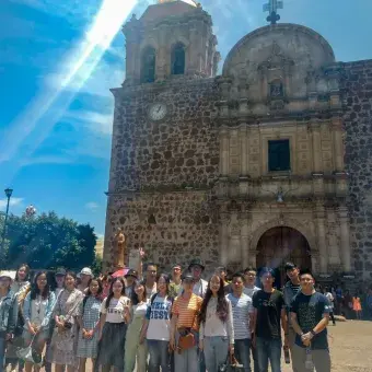 Fotogalería visita Universidad de Fudán