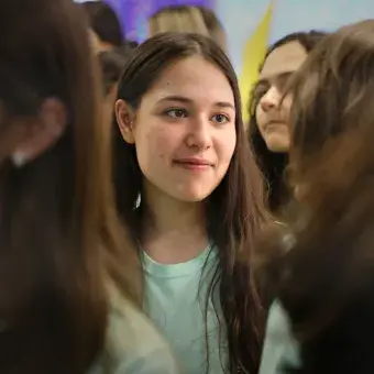 Alumnos viviendo día uno