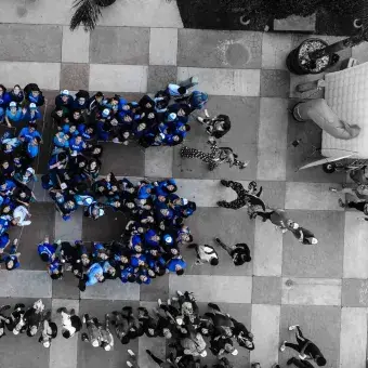 En Tec campus León, los alumnos vibraron con el festejo.
