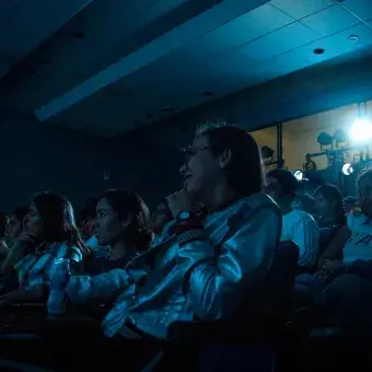 Publico en el festival de monólogos 