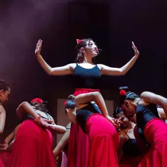 FAME El Musical bailarinas flamenco
