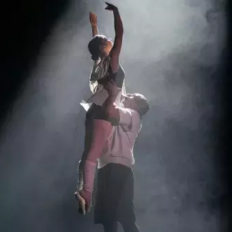 FAME El Musical pareja ballet