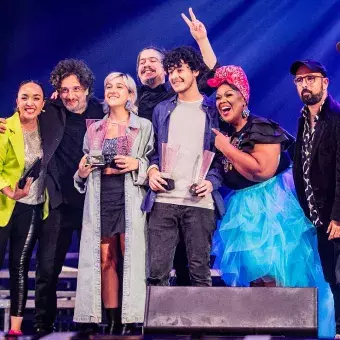 Mariana López y Pablo Jordan fueron los ganadores de la edición 2023 del Festival de la Canción del Tec