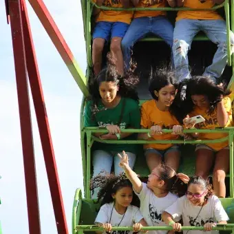 Participantes en campamento Tec Camp 2023 