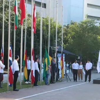 Ceremonia del Árbol de la Fraternidad en el 70 Aniversario