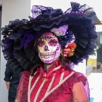 Fiesta de Humanidades, celebración del Día de Muertos en PrepaTec Santa Anita.