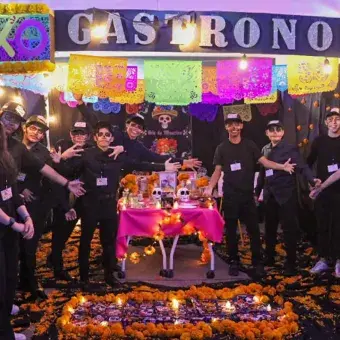 Fiesta de Humanidades, celebración del Día de Muertos en PrepaTec Santa Anita.